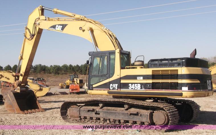 image for item B5036 2001 Caterpillar 345B excavator