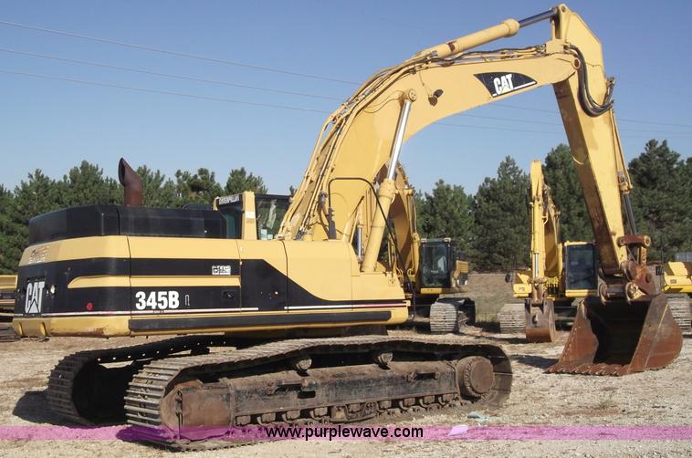image for item B5036 2001 Caterpillar 345B excavator