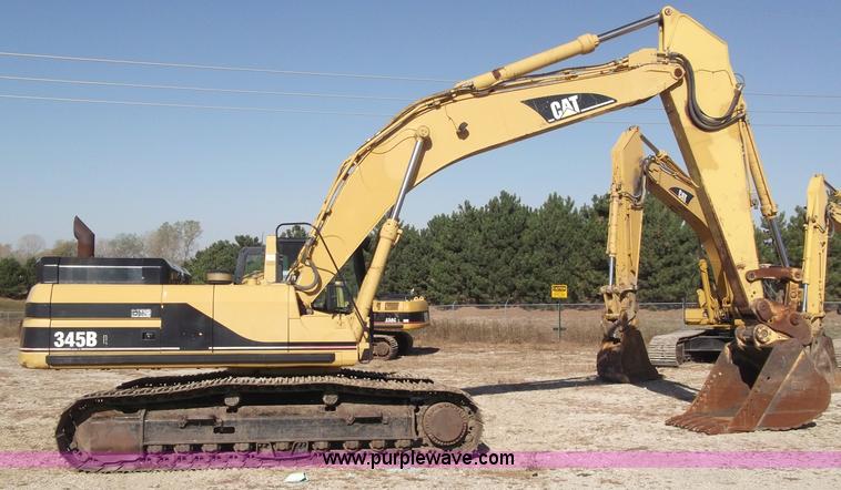 image for item B5036 2001 Caterpillar 345B excavator