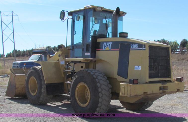 image for item B5041 2001 Caterpillar 938G wheel loader