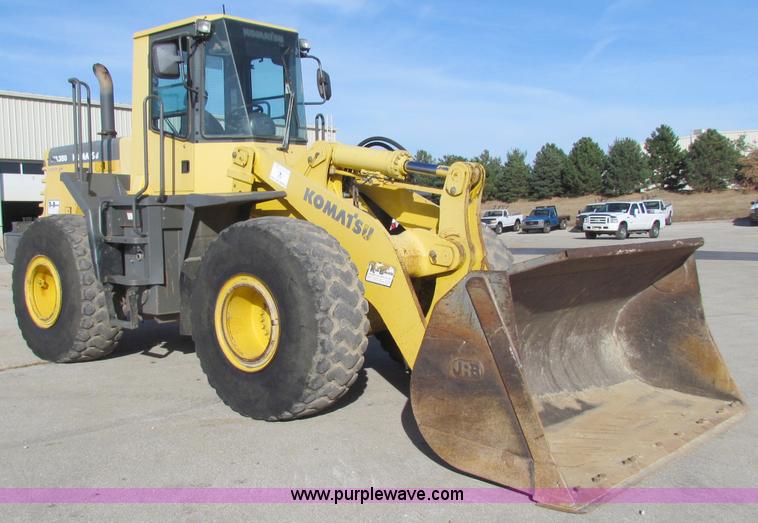 image for item B5043 2001 Komatsu WA380-3MC wheel loader