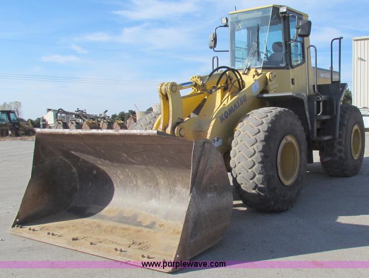 image for item B5043 2001 Komatsu WA380-3MC wheel loader