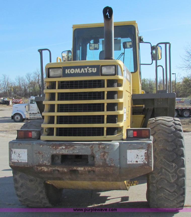 image for item B5043 2001 Komatsu WA380-3MC wheel loader