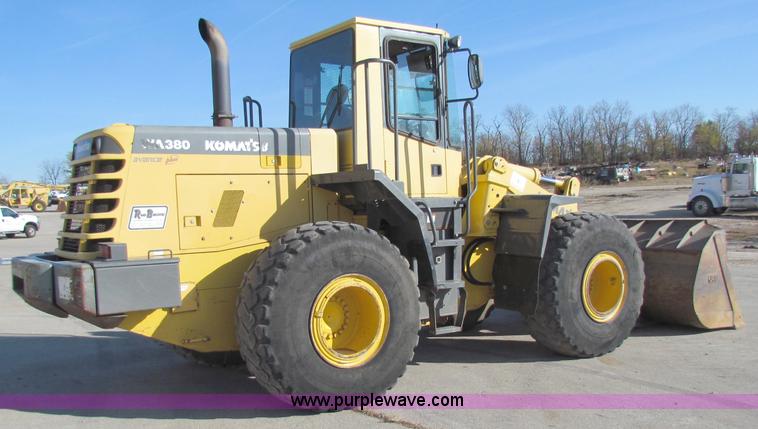 image for item B5043 2001 Komatsu WA380-3MC wheel loader