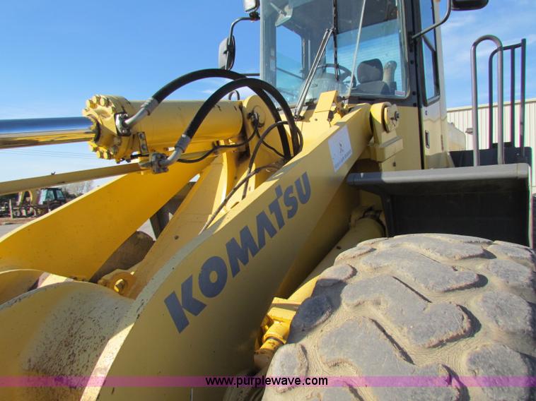 image for item B5043 2001 Komatsu WA380-3MC wheel loader