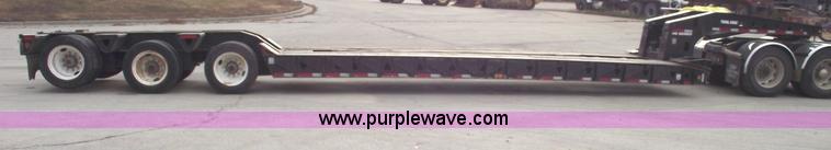 image for item B5046 1999 Trail King 53' triple axle lowboy detach trailer