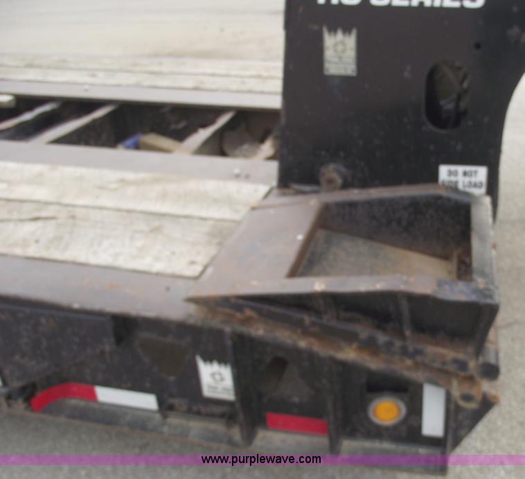 image for item B5046 1999 Trail King 53' triple axle lowboy detach trailer