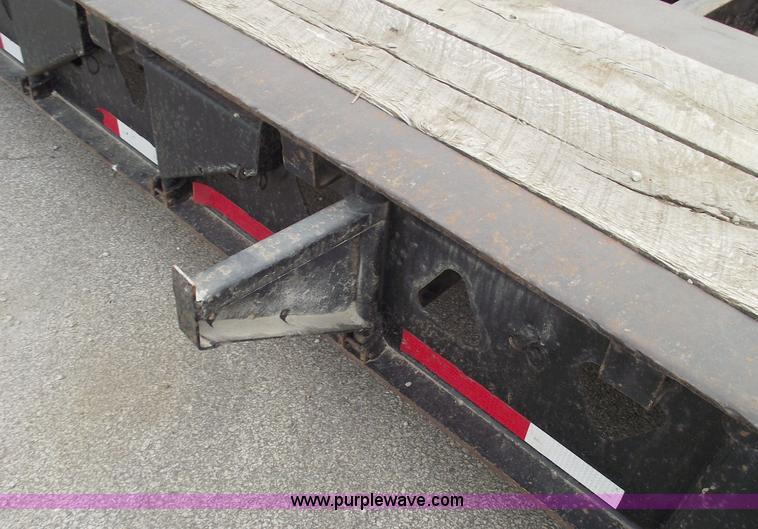 image for item B5046 1999 Trail King 53' triple axle lowboy detach trailer