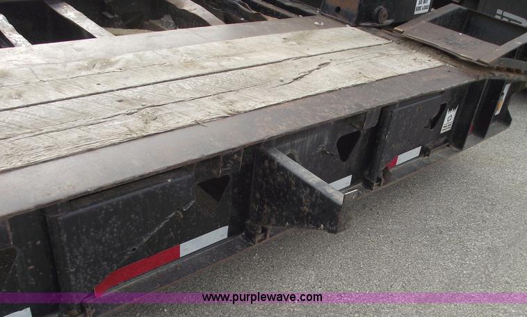 image for item B5046 1999 Trail King 53' triple axle lowboy detach trailer