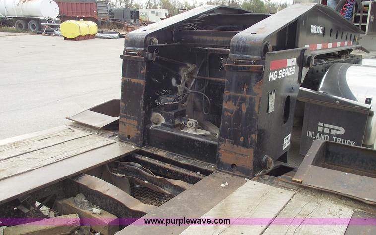 image for item B5046 1999 Trail King 53' triple axle lowboy detach trailer