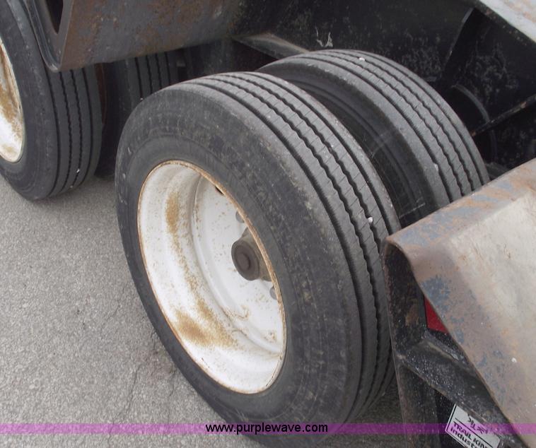 image for item B5046 1999 Trail King 53' triple axle lowboy detach trailer