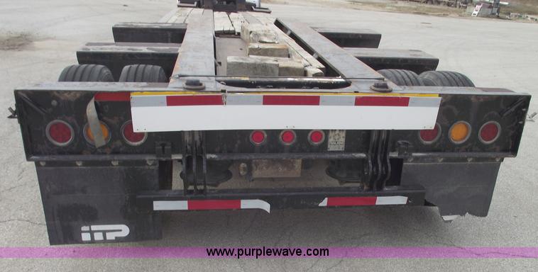 image for item B5046 1999 Trail King 53' triple axle lowboy detach trailer
