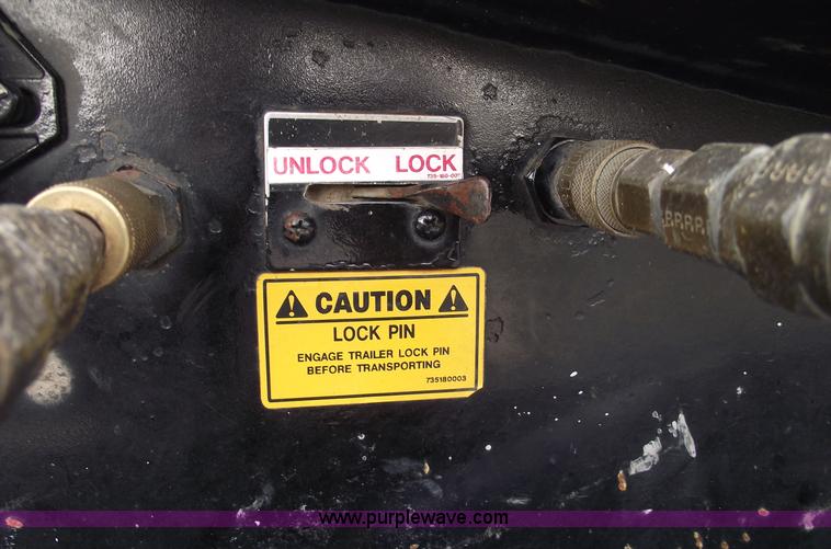 image for item B5046 1999 Trail King 53' triple axle lowboy detach trailer