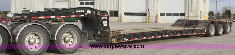 image for item B5047 2006 Trail King 53' triple axle detach trailer with tag axle