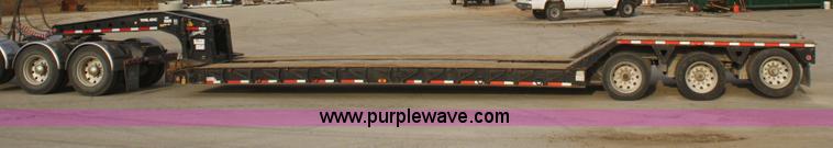 image for item B5047 2006 Trail King 53' triple axle detach trailer with tag axle