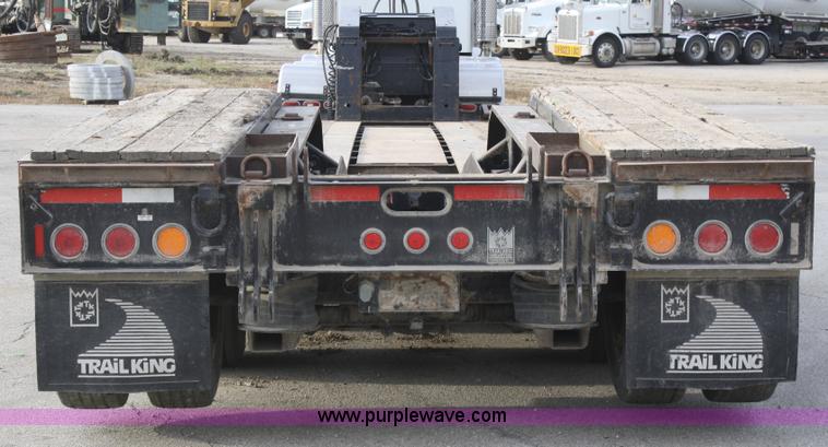 image for item B5047 2006 Trail King 53' triple axle detach trailer with tag axle