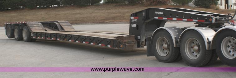 image for item B5047 2006 Trail King 53' triple axle detach trailer with tag axle