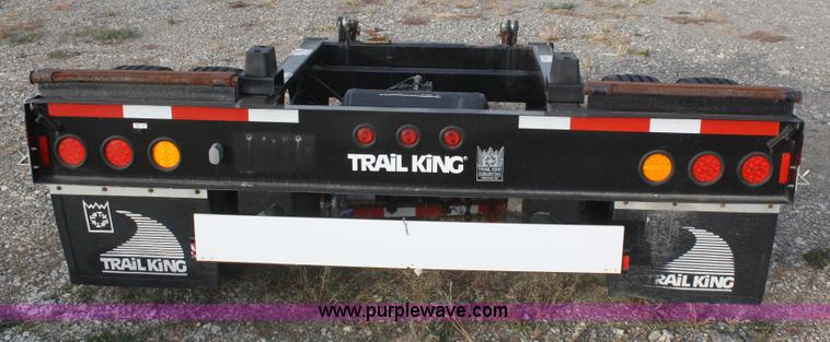 image for item B5047 2006 Trail King 53' triple axle detach trailer with tag axle