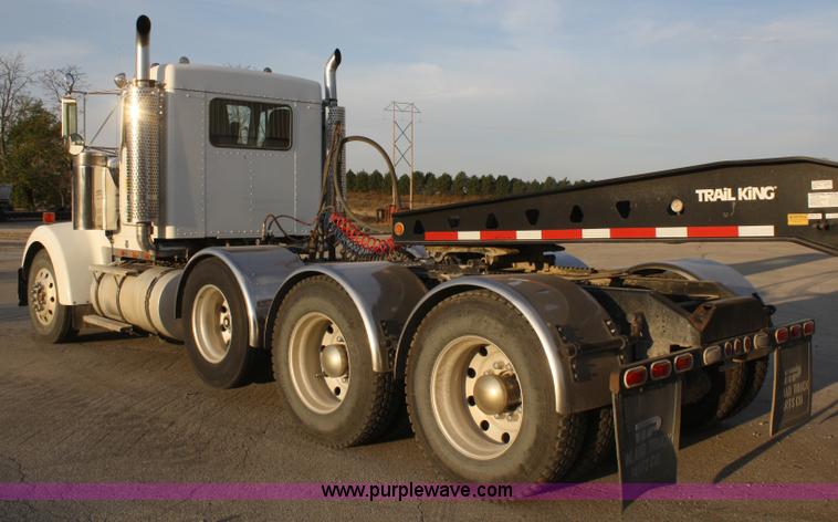 image for item B5048 1999 Kenworth W900 semi truck