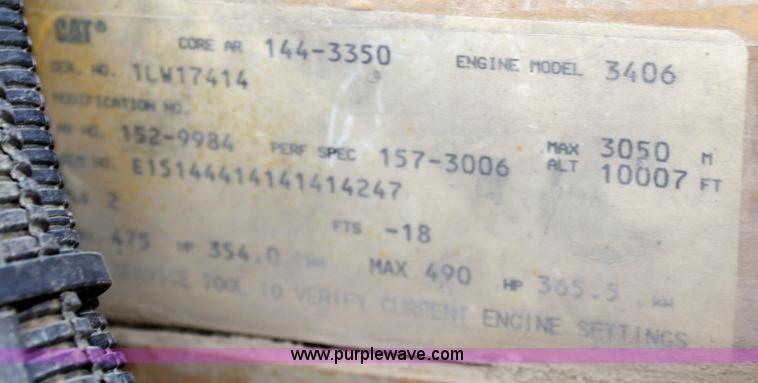 image for item B5048 1999 Kenworth W900 semi truck