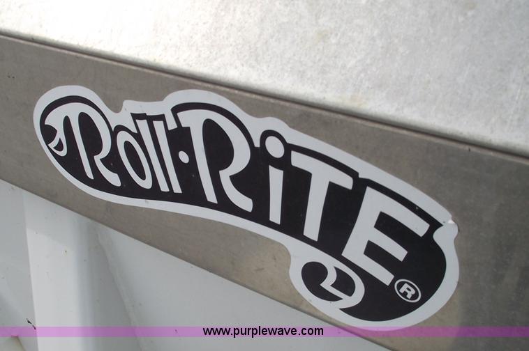 image for item B5050 1998 Travis 26' barrel end dump trailer