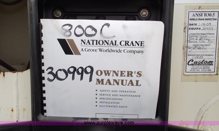 image for item C5701 1999 Sterling L9500 crane truck