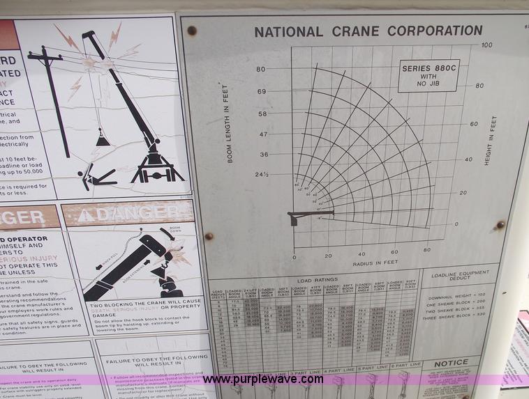 image for item C5701 1999 Sterling L9500 crane truck