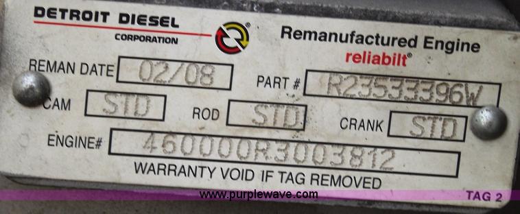 image for item C5703 2003 Sterling L9500 semi truck