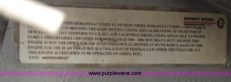 image for item C5703 2003 Sterling L9500 semi truck