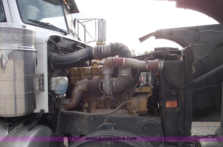 image for item C5708 1997 Peterbilt 378 triple axle semi truck