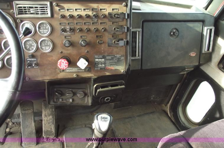 image for item C5708 1997 Peterbilt 378 triple axle semi truck