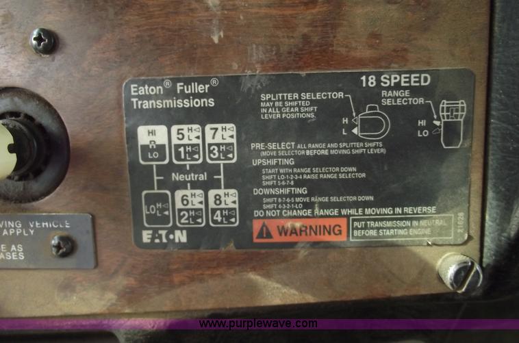 image for item C5708 1997 Peterbilt 378 triple axle semi truck