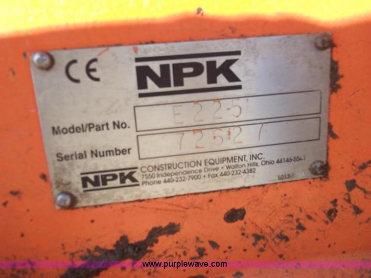 image for item G9073 NPKE 225 hammer