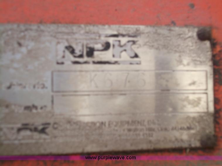 image for item G9075 NPK E-225 hammer for Komatsu 400