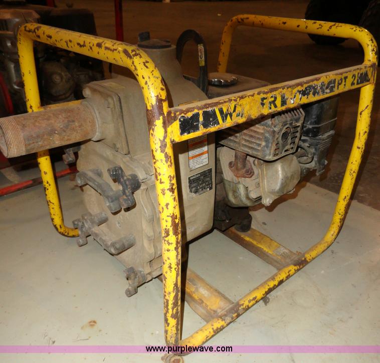 image for item G9144 Wacker water pump