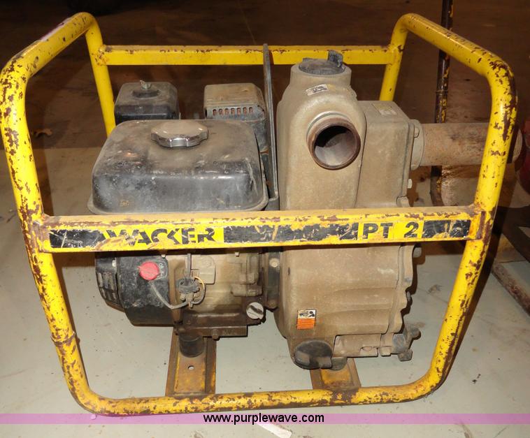 image for item G9144 Wacker water pump
