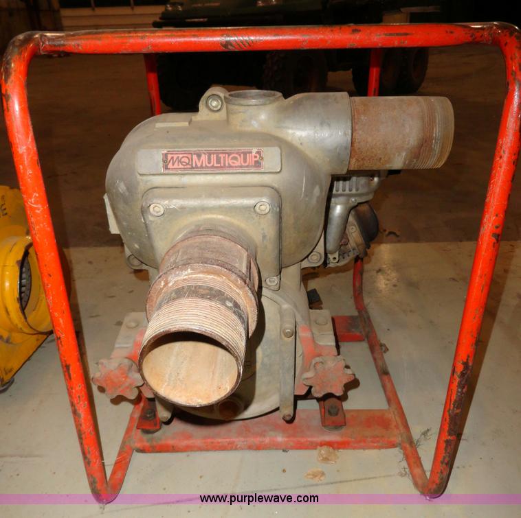 image for item G9145 Multiquip water pump