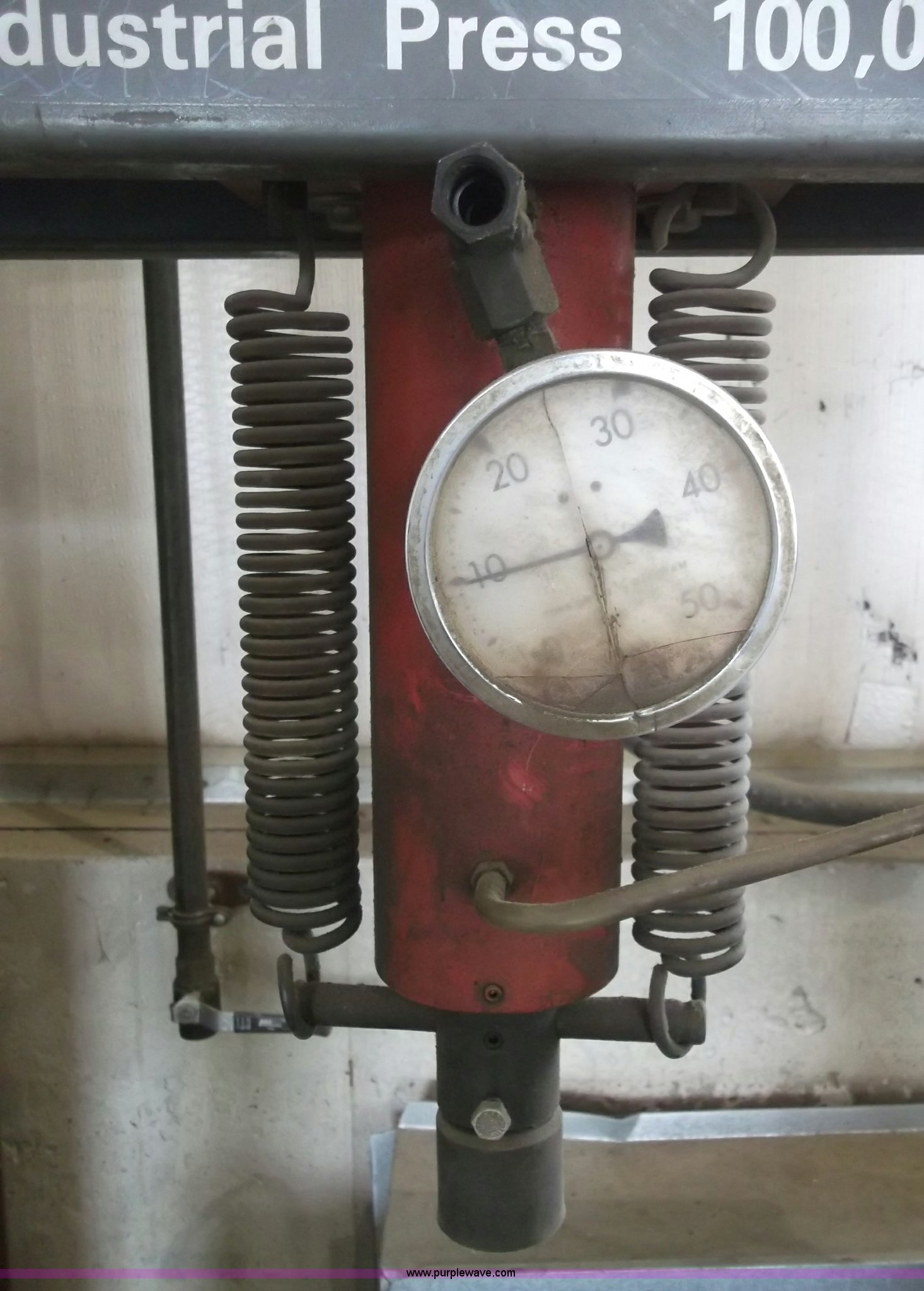 RAMCO 50 ton shop press in Bucyrus, KS | Item G9380 sold | Purple Wave