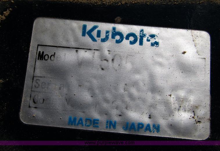 image for item A8018 2006 Terramite TSS38 sweeper