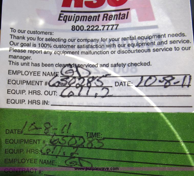 image for item A8018 2006 Terramite TSS38 sweeper