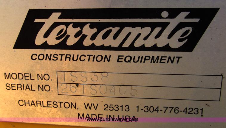 image for item A8018 2006 Terramite TSS38 sweeper