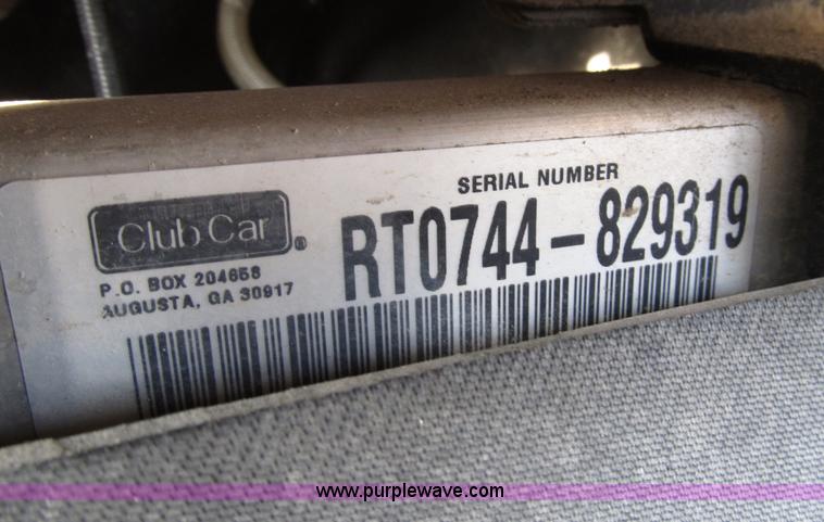 image for item A8020 2007 Club Car 4x4 IntelliTrak