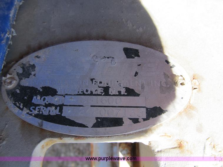 image for item B2515 2007 Stone SB1600 concrete power buggy