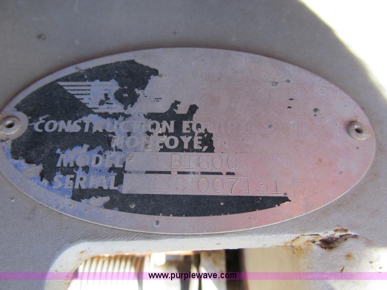 image for item B2516 2007 Stone SB1600 concrete power buggy