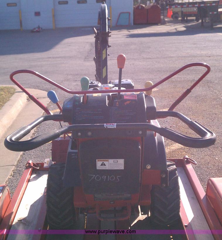 image for item C5687 2007 Ditch Witch 1230 walk behind trencher