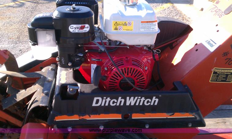 image for item C5687 2007 Ditch Witch 1230 walk behind trencher