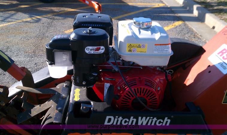 image for item C5687 2007 Ditch Witch 1230 walk behind trencher