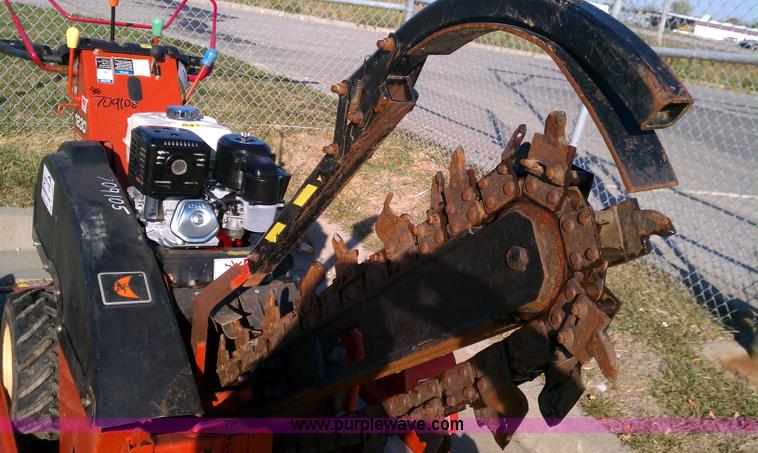 image for item C5687 2007 Ditch Witch 1230 walk behind trencher