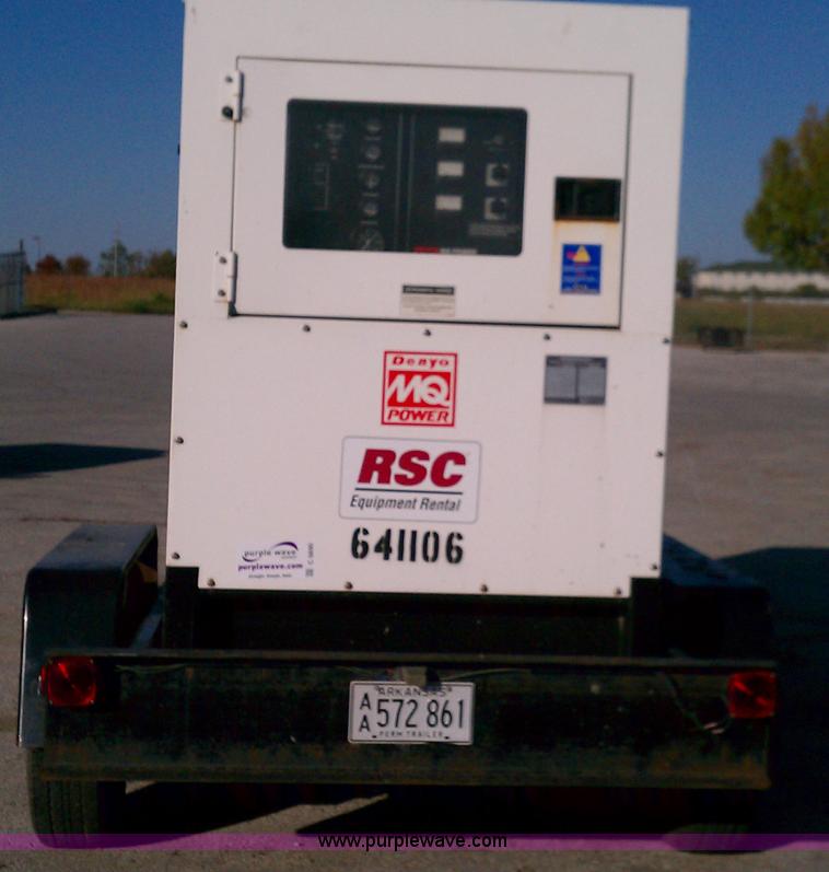 image for item C5690 Multiquip Whisperwatt 85 towable generator