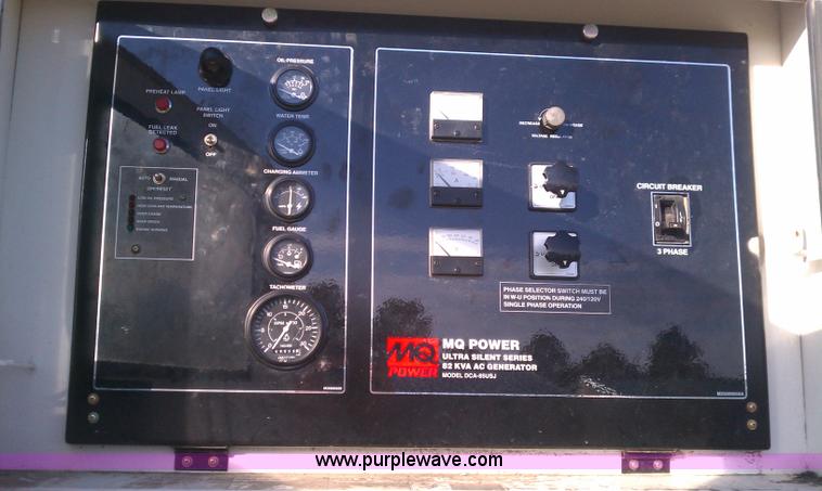 image for item C5690 Multiquip Whisperwatt 85 towable generator